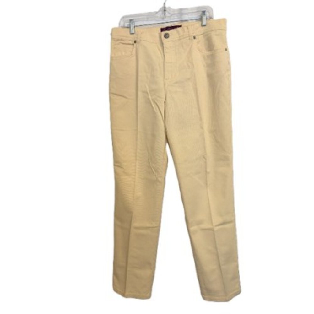 Gloria Vanderbilt Amanda Straight Leg Classic Jeans Sz 10R